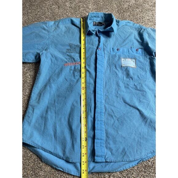 Weekends Vintage 90s 80s Patches Nautical Casual Shirt Button Up Size Small - Picture 8 of 9